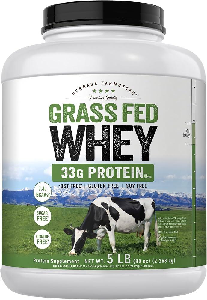Exploring the Benefits of Grass-Fed Whey ​in Momentous Recovery Protein